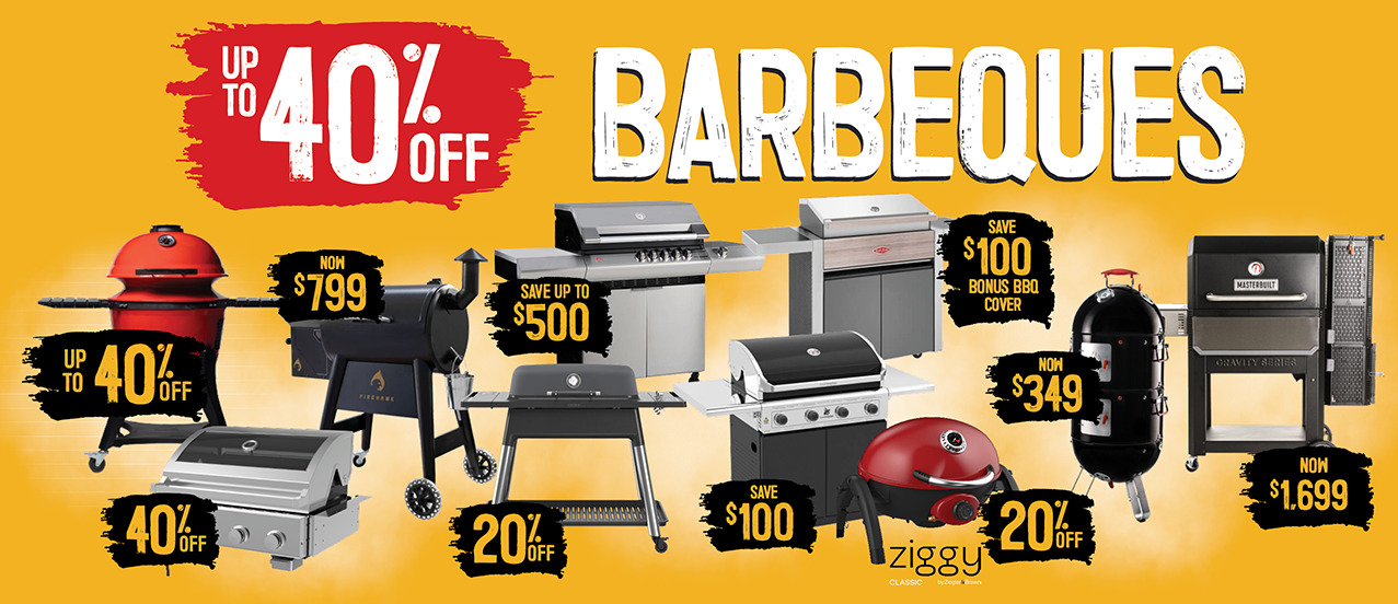 EOFY Clearance Sale Barbeques Galore